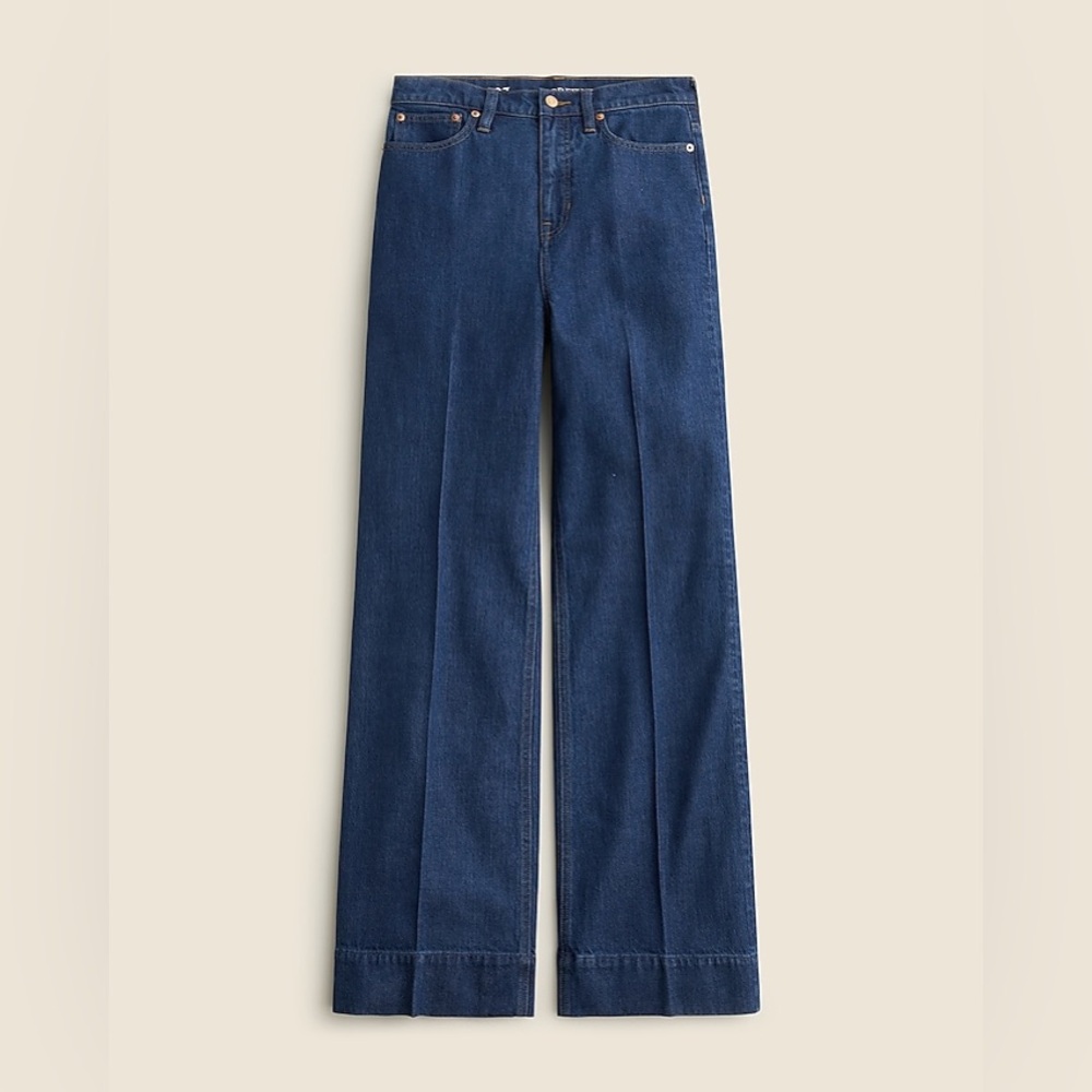 J. Crew Denim Trouser in Fiorellas Wash Size 28